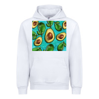 White avacadoblue tumbler Urban Hoodie - BarkalooDesign