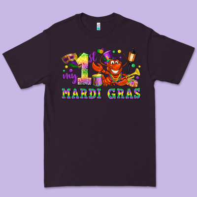 My First Mardi Gras Premium Tee Designed By Lillyallendesigns
