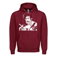 Burgundy classic art jim croce legend rock Zipper Hoodie - tuanDangUi