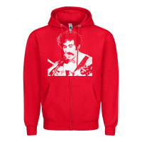 Red classic art jim croce legend rock Zipper Hoodie - tuanDangUi