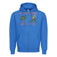 True Royal say pizza to drugs say no to yes Zipper Hoodie - tuanDangUi