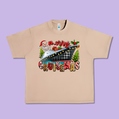 Merry Cruisemas Urban Heavy Tee Designed By Texasbilliewilder