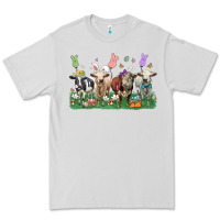 Dove Grey easter cow Premium Tee - LillyAllenDesigns