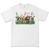 White easter cow Premium Tee - LillyAllenDesigns