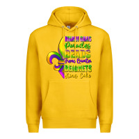Lemon mardi gras parades beads french quarter beignets Premium Hoodie - FaDigitalArtStudio