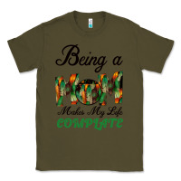 Army Green Being A Mom Makes My Life Complete For dark Classic Tee - Bettercallsaul