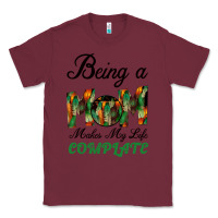 Burgundy Being A Mom Makes My Life Complete For dark Classic Tee - Bettercallsaul