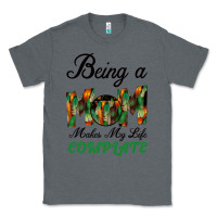 Charcoal Heather Being A Mom Makes My Life Complete For dark Classic Tee - Bettercallsaul