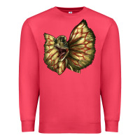 Cardinal dilophosaurus face Premium Sweatshirt - LillyAllenDesigns