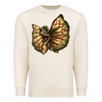 Sandshell dilophosaurus face Premium Sweatshirt - LillyAllenDesigns