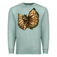 Seafoam dilophosaurus face Premium Sweatshirt - LillyAllenDesigns