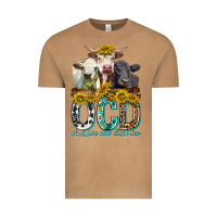 Vintage Camel Obsessive Cow Disorder with Cows Vintage Tee - texasbilliewilder