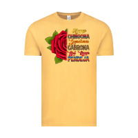 Vintage Mustard Always chingona sometimes cabrona but never pendej Vintage Tee - RanaPortraitStore