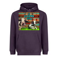 Plum So Legend Dairy Heavyweight Hoodie - LillyAllenDesigns