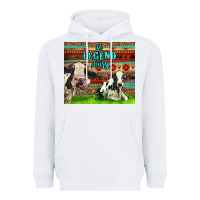 White So Legend Dairy Heavyweight Hoodie - LillyAllenDesigns