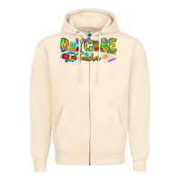Sandshell daycare teacher Zipper Hoodie - CowhideDigitalArt