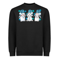 Snowman Winter Bbs Heavyweight Sweatshirt | Teevron