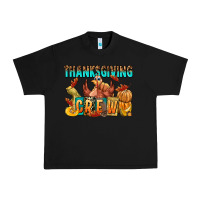 Black Thanksgiving crew Urban Heavy Tee - NancyCooperArtShop