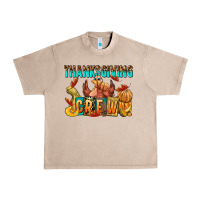French Oak Thanksgiving crew Urban Heavy Tee - NancyCooperArtShop