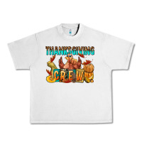 Lunar Rock Thanksgiving crew Urban Heavy Tee - NancyCooperArtShop