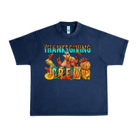 Navy Thanksgiving crew Urban Heavy Tee - NancyCooperArtShop