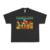 Pigment Black Thanksgiving crew Urban Heavy Tee - NancyCooperArtShop