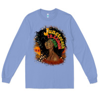 Colony Blue juneteenth freedom 1865 Long Sleeve Tee - CowGirlArtShop