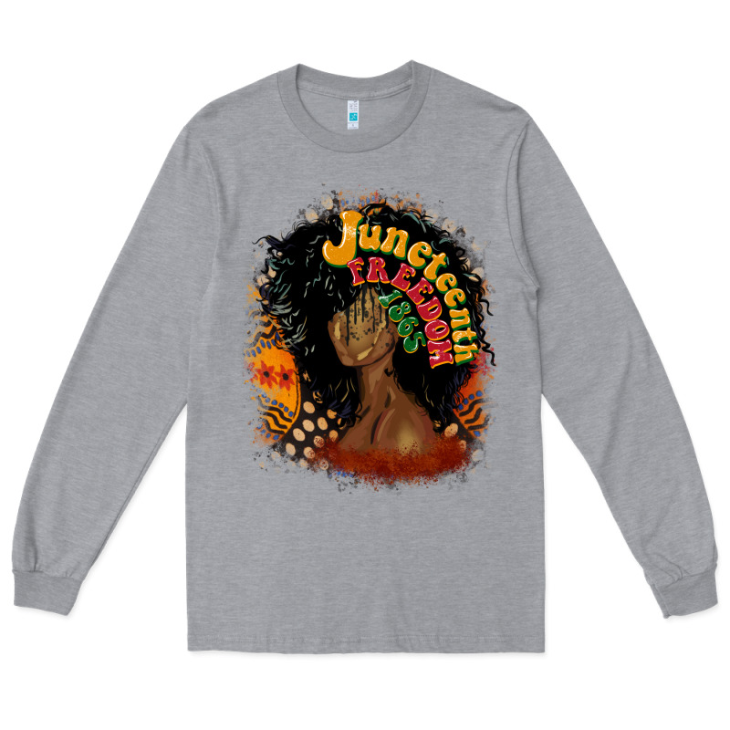 Juneteenth Freedom 1865 Long Sleeve Tee by CowGirlArtShop | Teevron