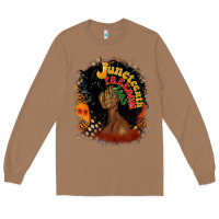 Toasted Coconut juneteenth freedom 1865 Long Sleeve Tee - CowGirlArtShop