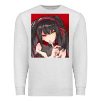 Oatmeal Heather tokisaki kurumi Premium Sweatshirt - tuanDangUi