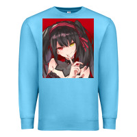 Ocean Blue tokisaki kurumi Premium Sweatshirt - tuanDangUi