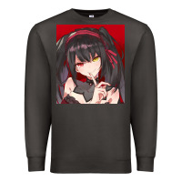 Smoke tokisaki kurumi Premium Sweatshirt - tuanDangUi