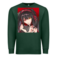 Sports Green tokisaki kurumi Premium Sweatshirt - tuanDangUi