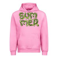 Fuchsia Pink summer kiwi Urban Hoodie - BarkalooDesign