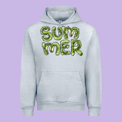 Summer Kiwi Urban Hoodie Designed By Barkaloodesign