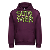 Mauve Wine summer kiwi Urban Hoodie - BarkalooDesign