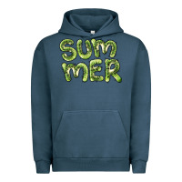 Pigment Midnight Navy summer kiwi Urban Hoodie - BarkalooDesign