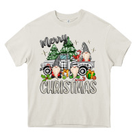 Merry Christmas Gnomes Truck Heavy Core Tee | Teevron