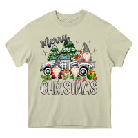 Mossy merry christmas gnomes truck Heavy Core Tee - MaliasSmallBusiness