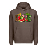 Coffee love watermelon Premium Hoodie - RanaPortraitStore
