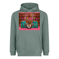 Sage Western Cat Mom Heavyweight Hoodie - LillyAllenDesigns