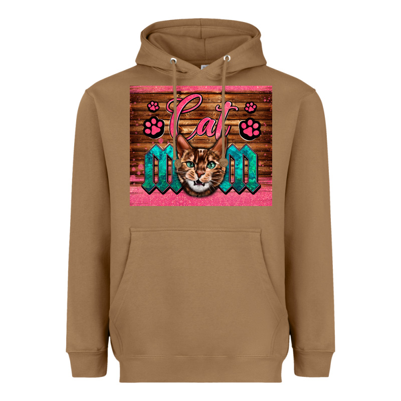Western Cat Mom Heavyweight Hoodie by LillyAllenDesigns | Teevron