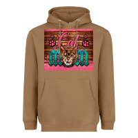 Toasted Coconut Western Cat Mom Heavyweight Hoodie - LillyAllenDesigns