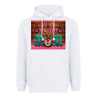 White Western Cat Mom Heavyweight Hoodie - LillyAllenDesigns
