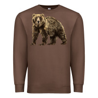 Chestnut Brown Bear Premium Sweatshirt - LillyAllenDesigns