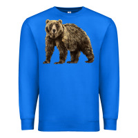 True Royal Brown Bear Premium Sweatshirt - LillyAllenDesigns