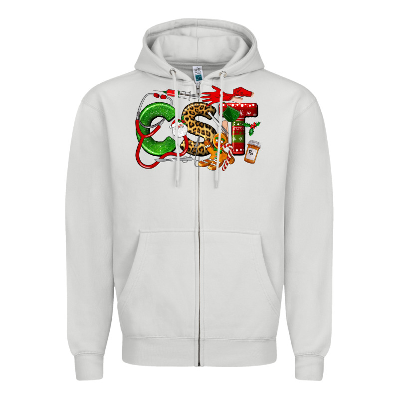 Christmas Cetified Surgical Technologist Zipper Hoodie by LillyAllenDesigns | Teevron