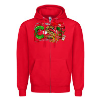 Red christmas cetified surgical technologist Zipper Hoodie - LillyAllenDesigns