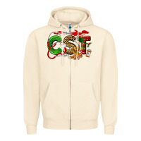 Sandshell christmas cetified surgical technologist Zipper Hoodie - LillyAllenDesigns