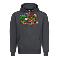 Smoke christmas cetified surgical technologist Zipper Hoodie - LillyAllenDesigns